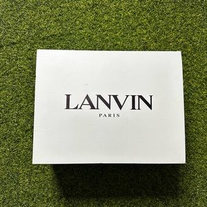 Lanvin Rhinestone curb sneaker